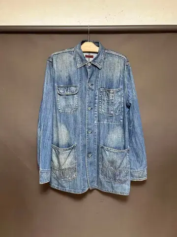 존블 커버올 데님 자켓 사이즈 L