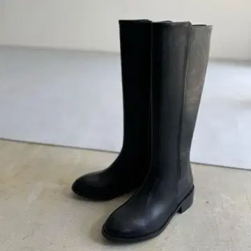 새상품 완판템 HIAND 여성용 롱 부츠 부츠 신발 슬림 레그 블랙