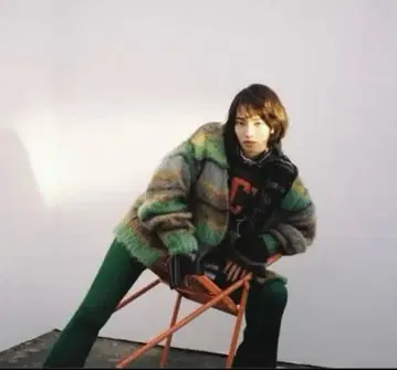 PERVERZE 퍼버즈 모헤어 가디건 니트