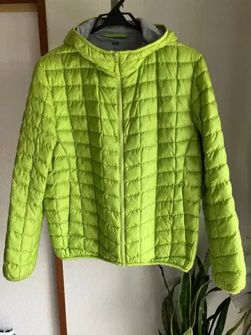 유니클로 충전솜 후드티