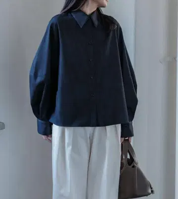 deres 16th 실크 데님 셔츠