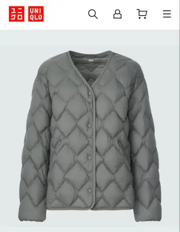 유니클로 울트라 라이트 다운 릴랙스 자켓 수납 봉투 포함