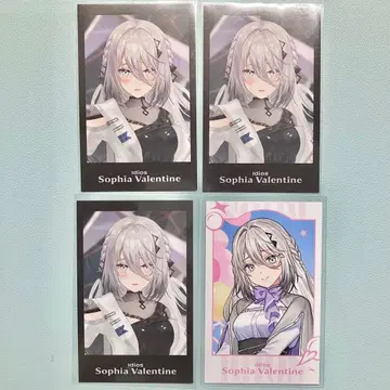 소피아 밸런타인 Idios 1st LIVE 폴라로이드풍 카드