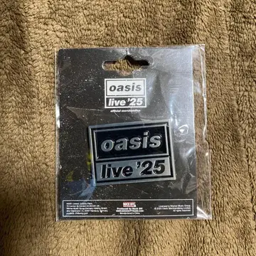 Oasis 핀즈 Live '25 오아시스 핀 배지 공식 굿즈