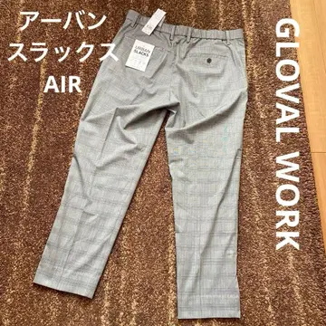 택 포함 미사용 새상품 글로벌 워크 남성용 어반 슬랙스 에어 XL