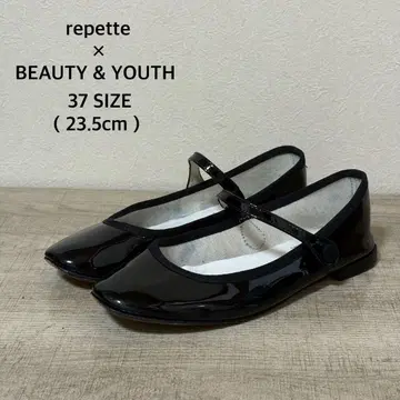 Repetto BEAUTY&YOUTH LIO 가죽 멜리 제인 23.5
