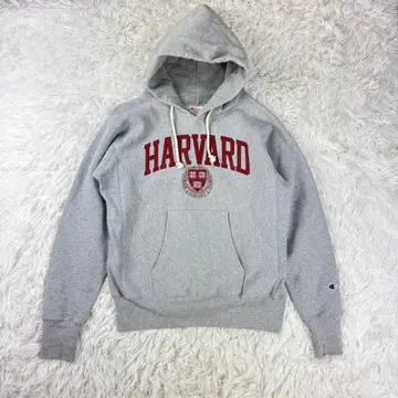 [챔피온] USA제 리버스 위브 하버드 빨간색 택 후드티 L