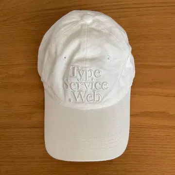 TypeService Web Cap 타입 서비스 화이트 캡
