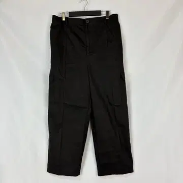 PUNYUS 푸뉴즈 블랙 카고 팬츠 트윌 카고 팬츠 사이즈 3