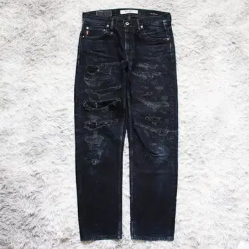 별주 FDMTL x JAM HOME MADE 데미지 리페어 데님 팬츠