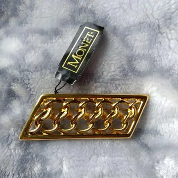 [ 미사용 ] MONET 모네 브로치 골드