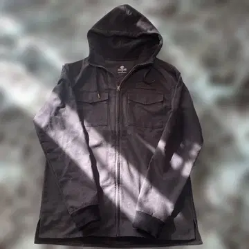 SESSIONS 블랙 후드 부착 자켓 M 사이즈 L 사이즈 상당