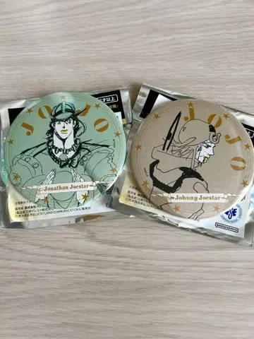 죠죠의 기묘한 모험 죠죠월드 홀로그램 캔뱃지 죠나단 죠니