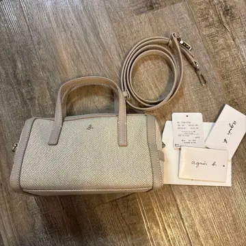 애니에스 베이 숄더 토트 2way 백 캠퍼스 가죽