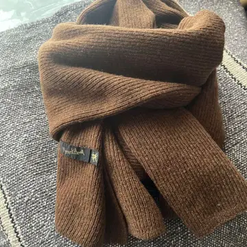 가격 인하! 마가렛호웰 머플러 숄 모 100% 브라운