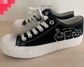 치이카와 시마무라 스니커즈 블랙 23cm