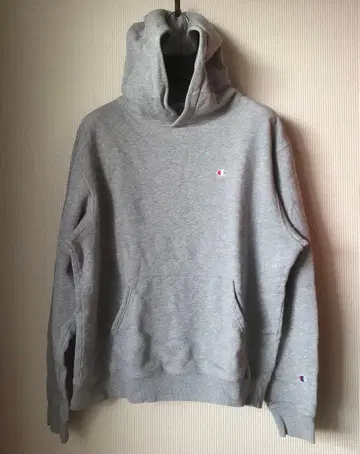 챔피온 후드티 그레이 L 사이즈