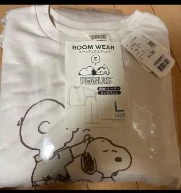 스누피 룸웨어 면 100% L 사이즈 PEANUTS