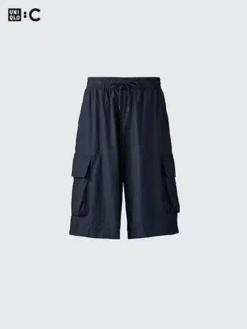 [즉완모델] UNIQLO:C/네이비/숏팬츠/ L