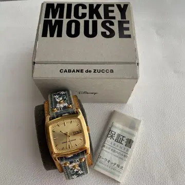 CABANE DE ZUCCA MICKEY DISNEY 손목시계