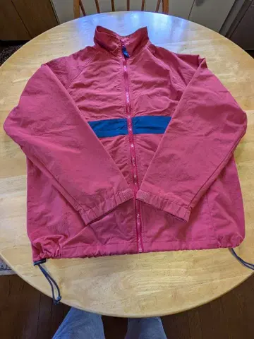 헬리 한센 빨간색 집업 점퍼 M