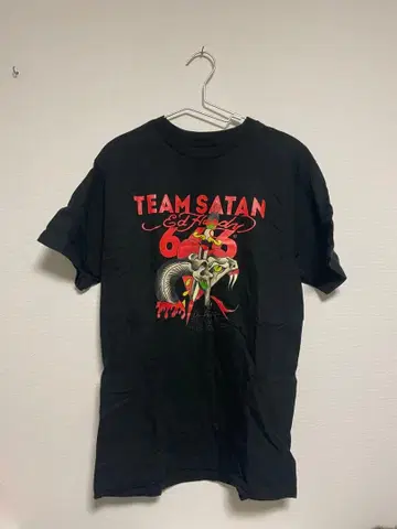 team Satan x Ed Hardy T셔츠