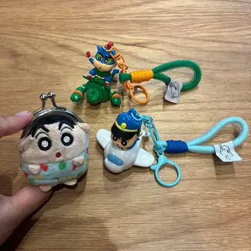 짱구는 못말려(크레용 신짱) 도라에몽 키링 세트