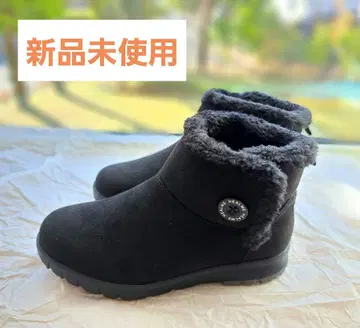 블랙 스웨이드 숏부츠 스파이크 HEAL ME