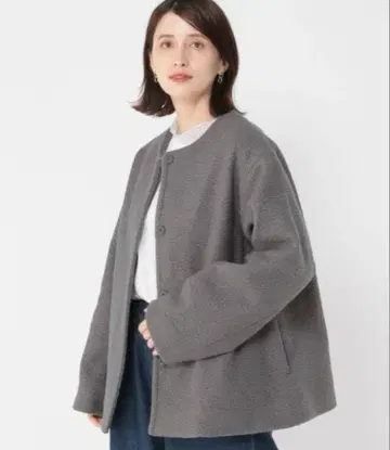 studio clip 스튜디오 클립 푸들 퍼 노카라 코트