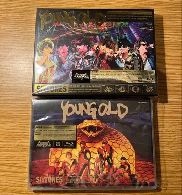 SixTONES YOUNG OLD 초회반 일반ver 세트 DVD