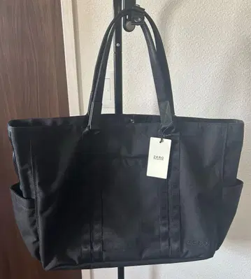 미사용품 제로 할리버튼 토트백 블랙