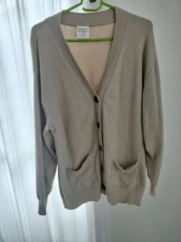 젤라피케 gelato pique 베이지 버튼 가디건 긴팔