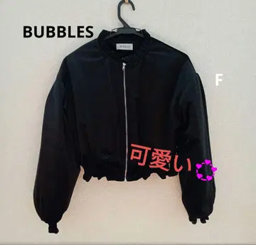 [BUBBLES] 버블스 숏 기장 상의 color 블랙 SizeF