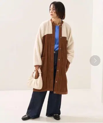 FREAK'S STORE/boa volume sleeve jacket