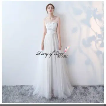 웨딩 드레스 (사이즈 S) 결혼식 / 2차 모임 / 사전 촬영 / 신부