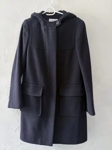 GLOBAL WORK 다크 네이비 울 코트 S