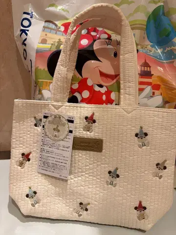 릴린린 자수 토트백