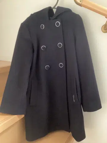 pom ponette junior 네이비 코트