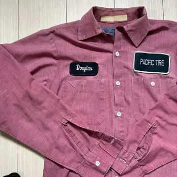 Cintas 워크 셔츠 스트릿 아메카지 레어 컬러 빈티지