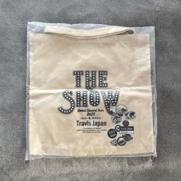 [ 미개봉 새상품 ] Travis Japan THE SHOW 토트백