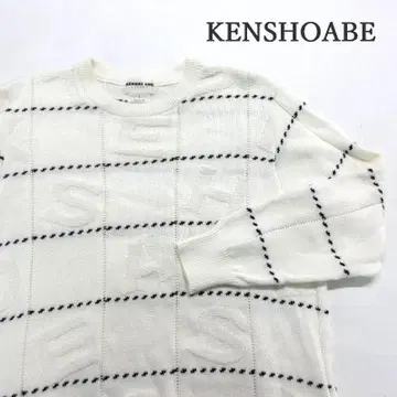 MY1637 KENSHOABE 겐쇼아베 니트 스웨터 사이즈 1