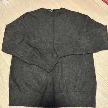 UNIQLO 100% 캐시미어 스웨터 XL 블랙