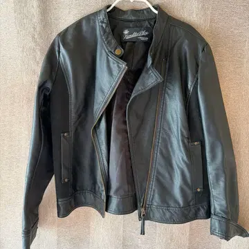 어반 리서치 인조 가죽 라이더 자켓 사이즈 36