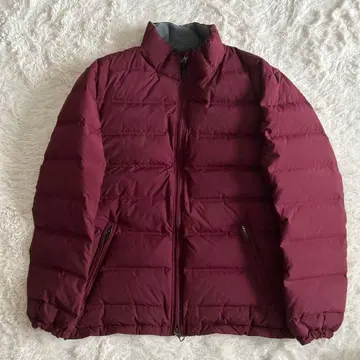 AIGLE 에이글 다운 자켓 페더 L 와인 레드