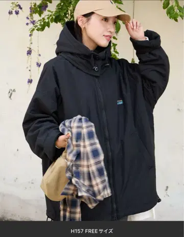 FREAK'S STORE 안감 플리스 리버서블 자켓