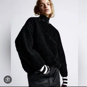 ZARA 자라 벨로아 벨벳 노카라 봄버 자켓 블루종