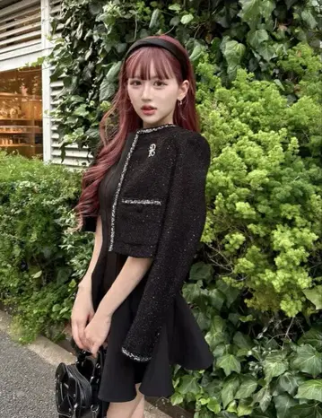 Darich 스팽글 트위드 자켓