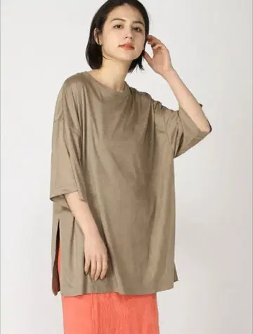 JEANASIS 스웨이드 빅 T