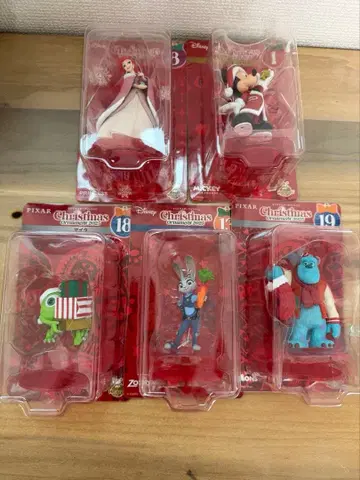 디즈니 크리스마스 오너먼트 2025년판 5체 세트