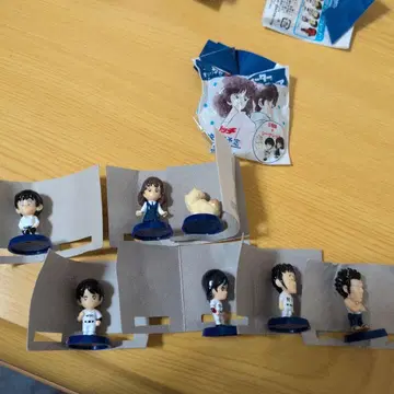 미사용 칼피스워터 터치 피규어 7종 세트